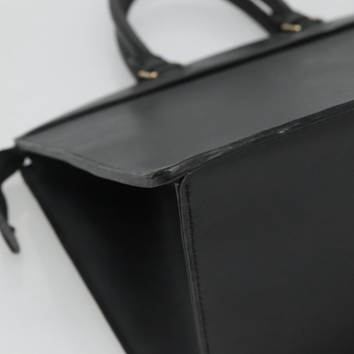Louis Vuitton Riviera Black Leather Handbag (Pre-Owned)