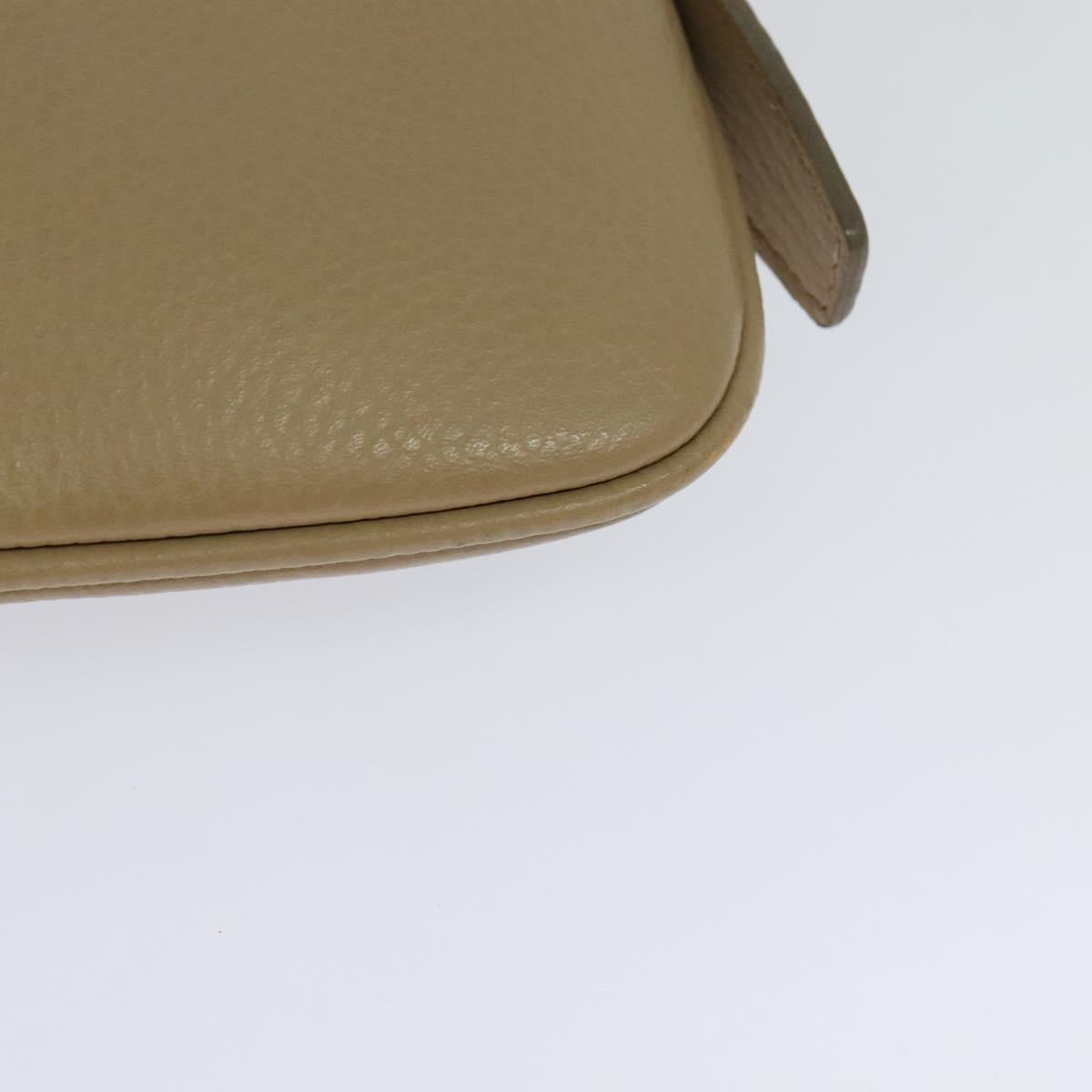 Burberry - Beige Leather Shoulder Bag (Pre-Owned)