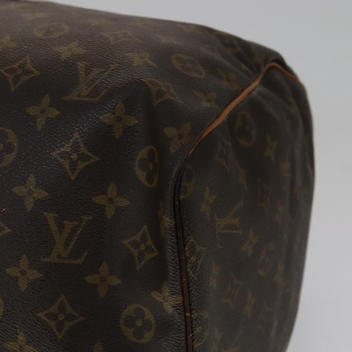 Louis Vuitton Keepall 60 Brown Canvas Travel Bag (Pre-Owned)