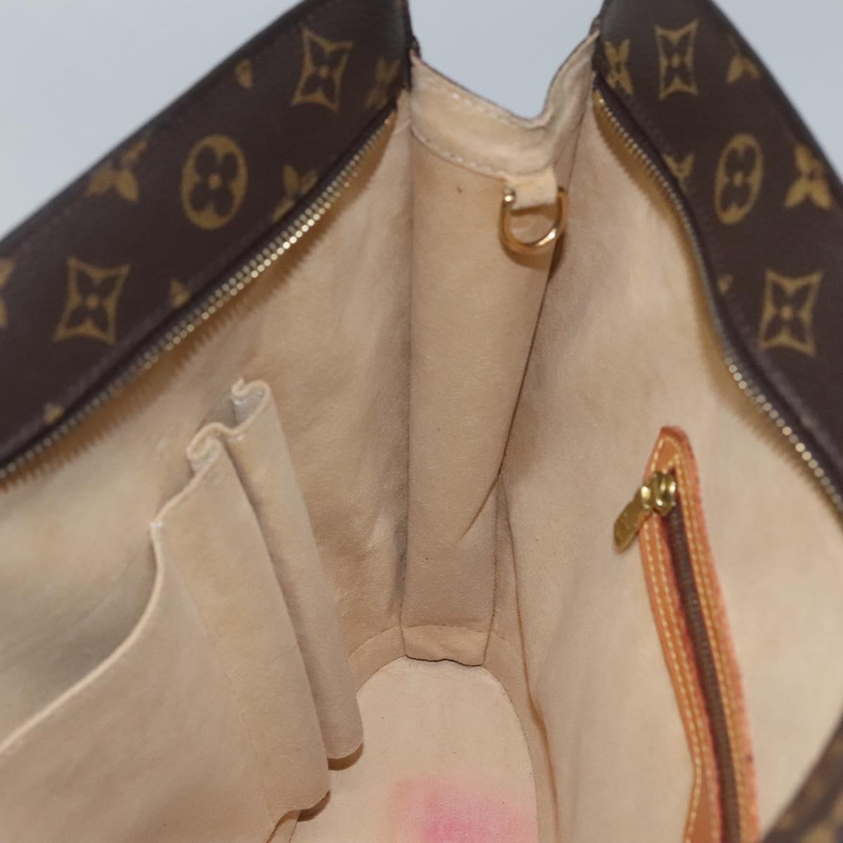 Louis Vuitton Babylone Brown Canvas Tote Bag (Pre-Owned)