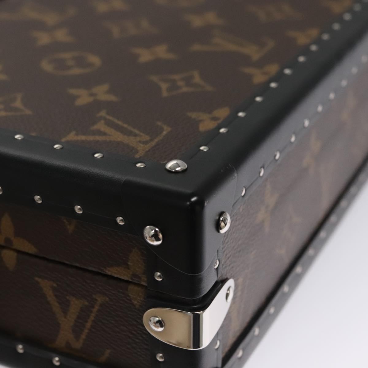 Louis Vuitton Macassar Brown Canvas Clutch Bag (Pre-Owned)