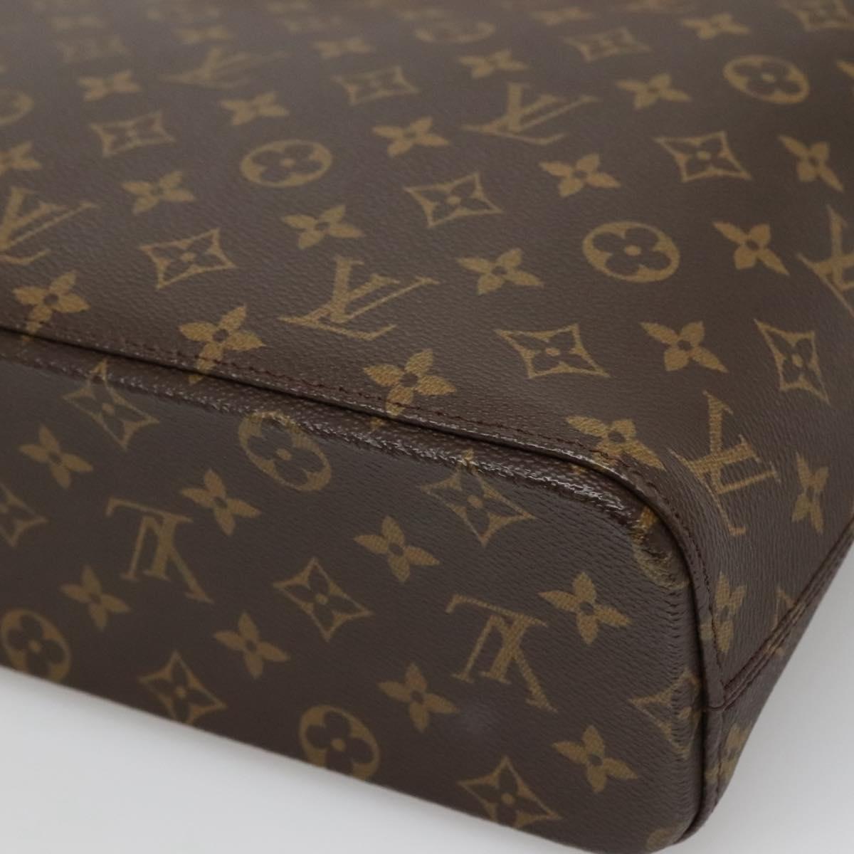Louis Vuitton Luco Brown Canvas Tote Bag (Pre-Owned)