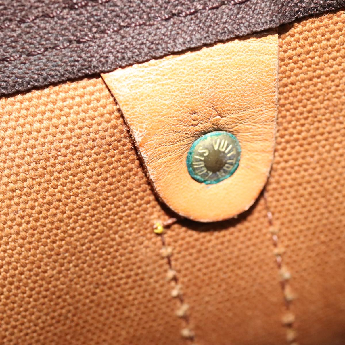 Louis Vuitton Keepall 60 Brown Canvas Travel Bag (Pre-Owned)