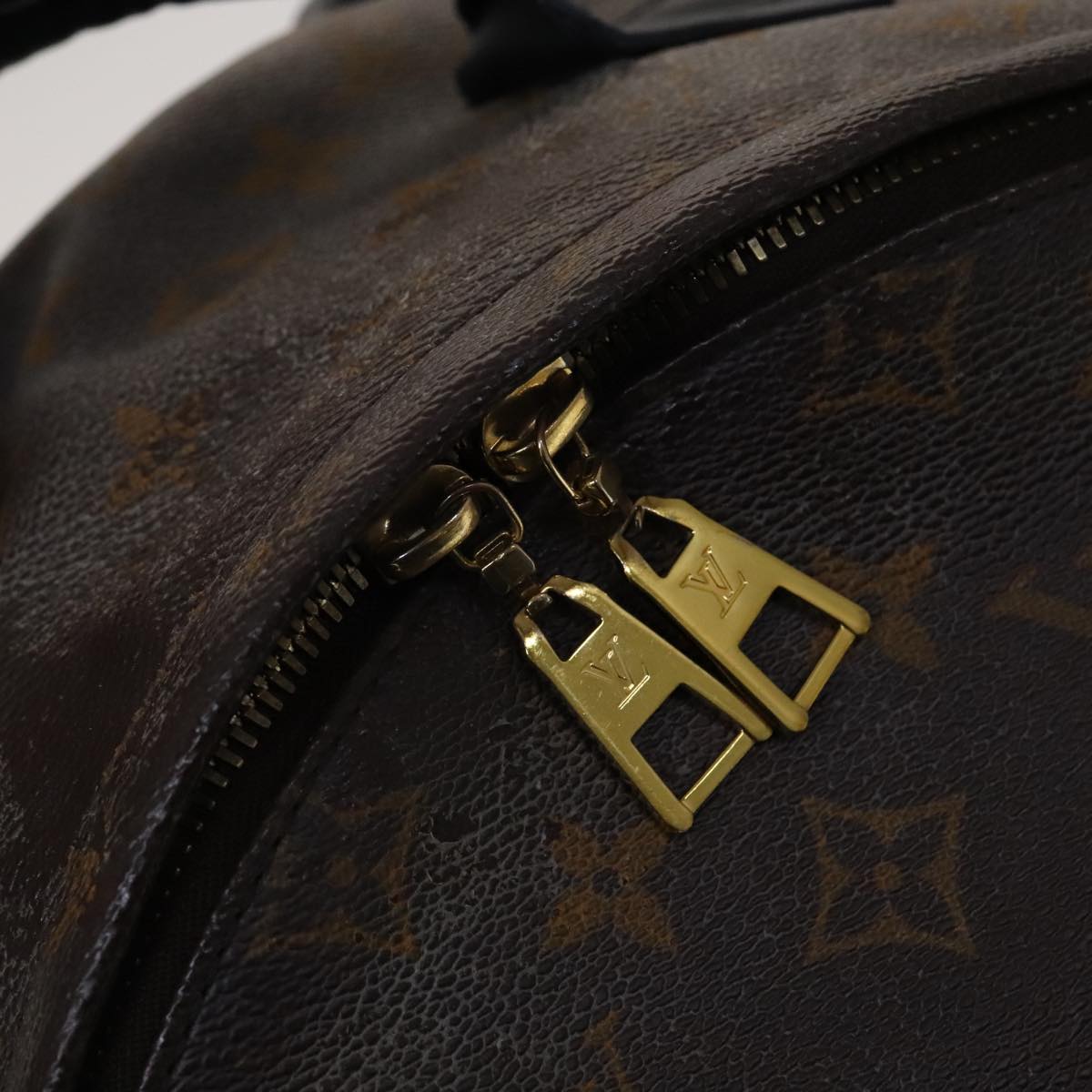 Louis Vuitton Palm Springs Mm Brown Canvas Backpack Bag (Pre-Owned)