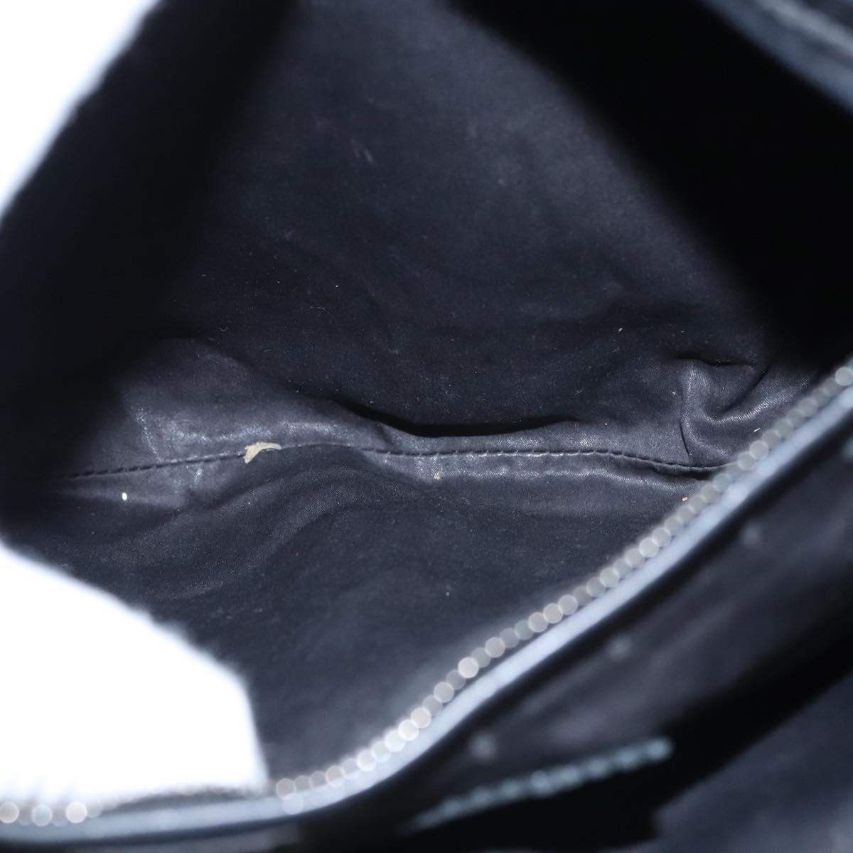 Bottega Veneta Tambura Black Leather Tote Bag (Pre-Owned)