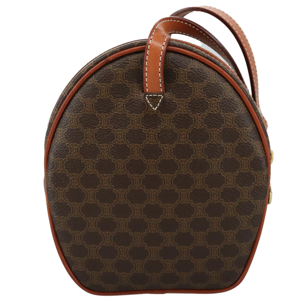 Céline Macadam Brown Canvas Shoulder Bag (Pre-Owned)