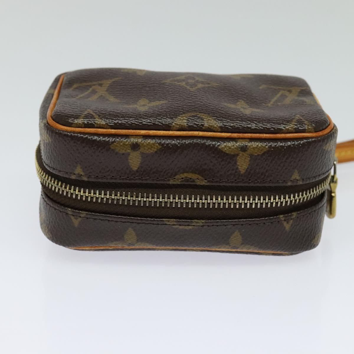 Louis Vuitton Wapity Brown Canvas Clutch Bag (Pre-Owned)