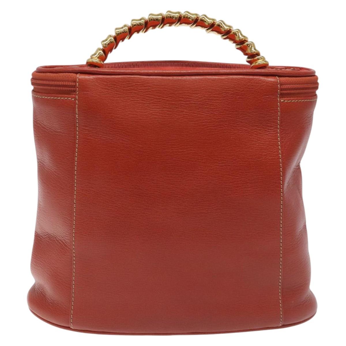 Loewe Velazquez Red Leather Handbag (Pre-Owned)