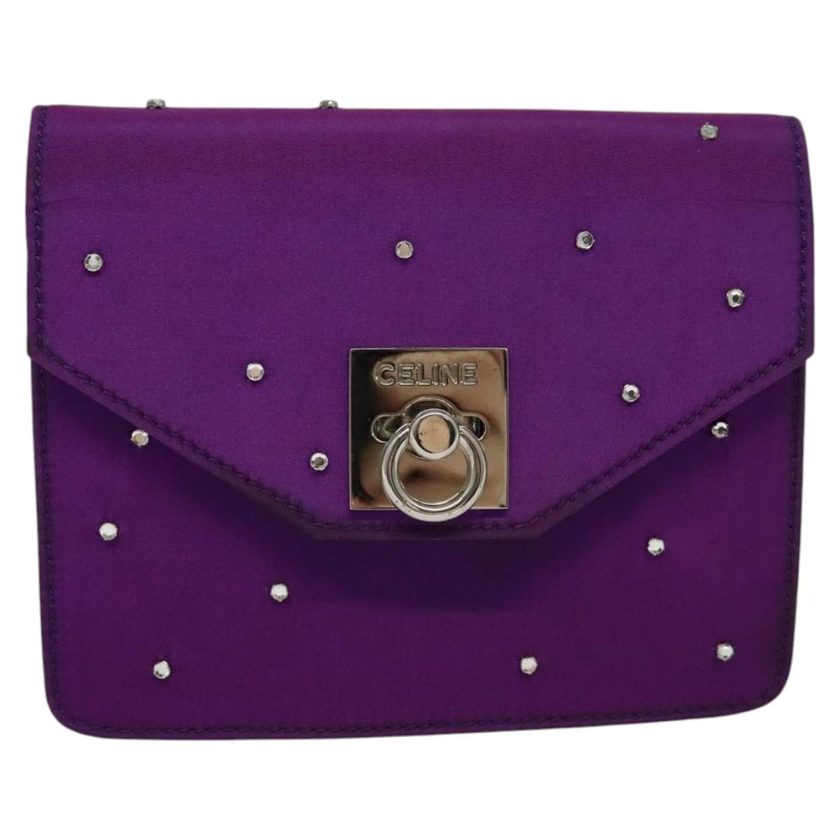 Céline Purple Synthetic Shoulder Bag (Pre-Owned)