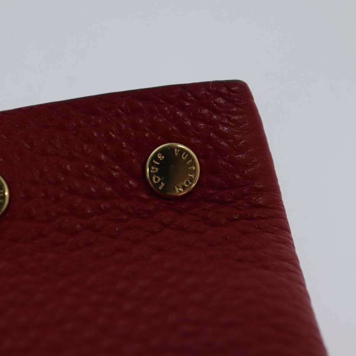 Louis Vuitton Berlingo Red Leather Wallet (Pre-Owned)