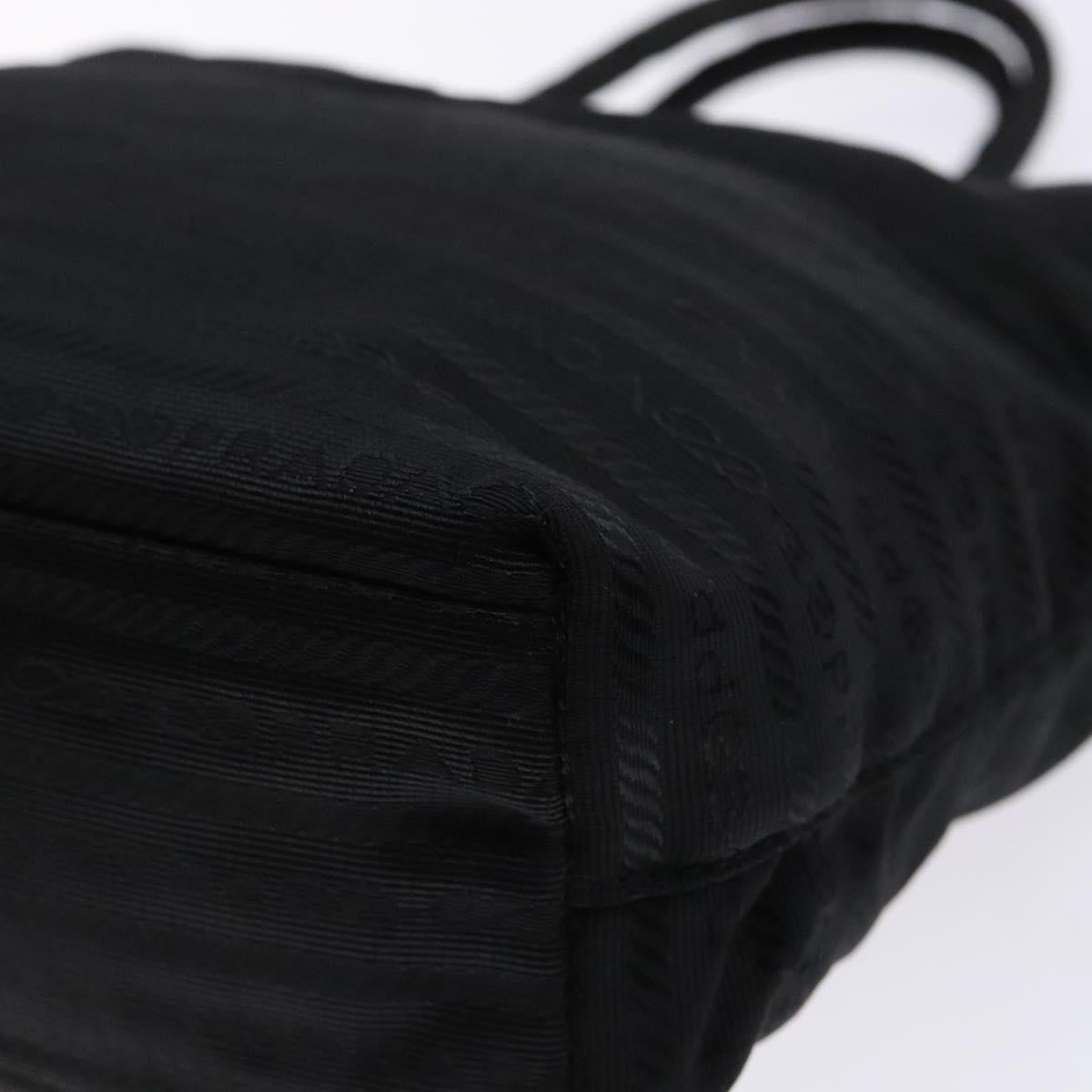 Prada Re-Nylon Black Nylon Handbag (Pre-Owned)