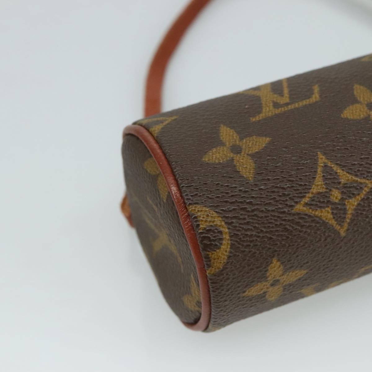 Louis Vuitton Papillon Brown Canvas Clutch Bag (Pre-Owned)