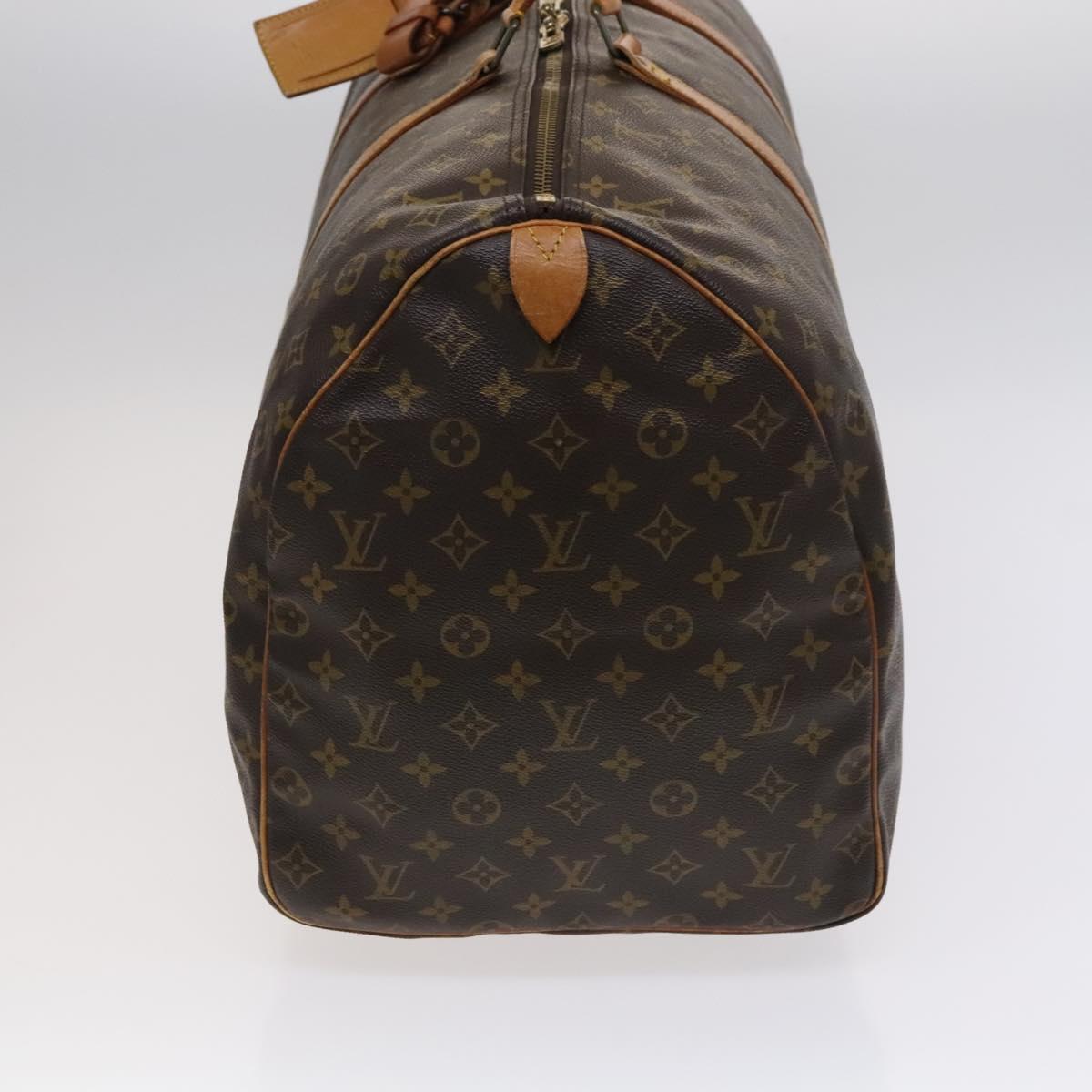 Louis Vuitton Keepall 60 Brown Canvas Travel Bag (Pre-Owned)