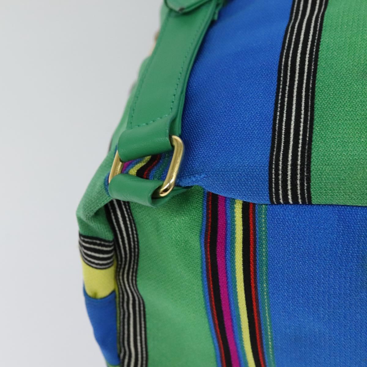 Versace Multicolour Nylon Backpack Bag (Pre-Owned)