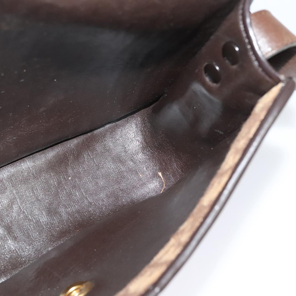 Dior Brown Canvas Shoulder Bag (Pre-Owned)