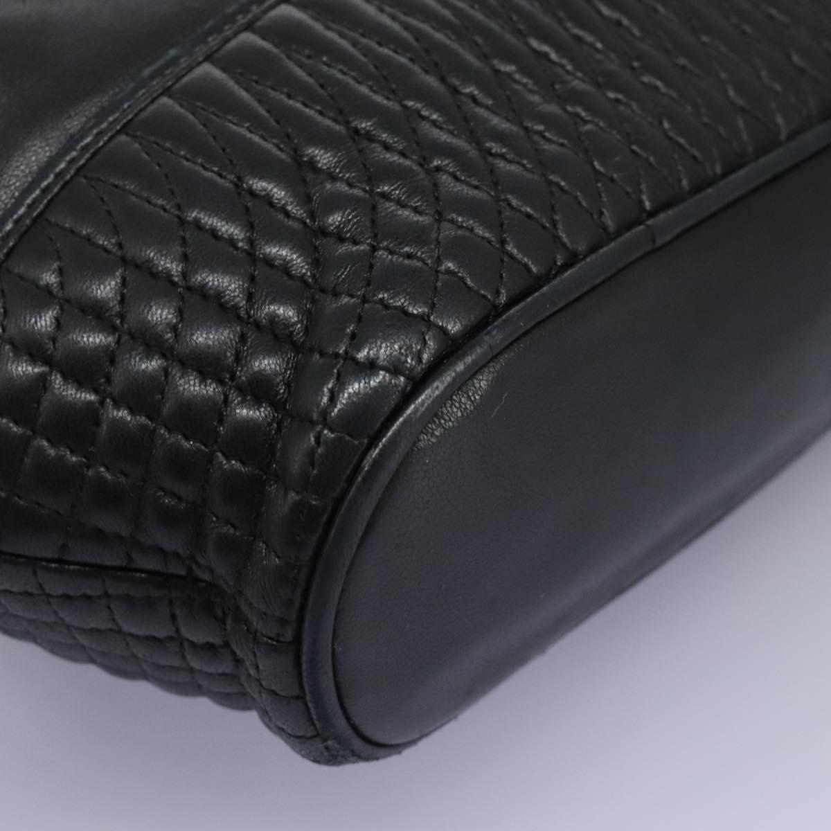 Bally Black Leather Handbag (Pre-Owned)