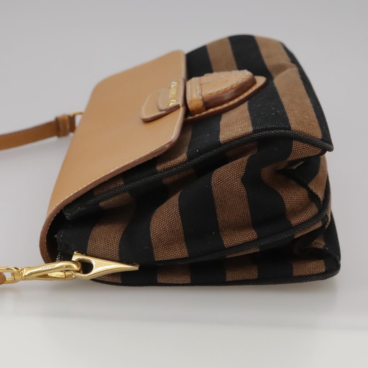Prada Canapa Multicolour Canvas Shoulder Bag (Pre-Owned)
