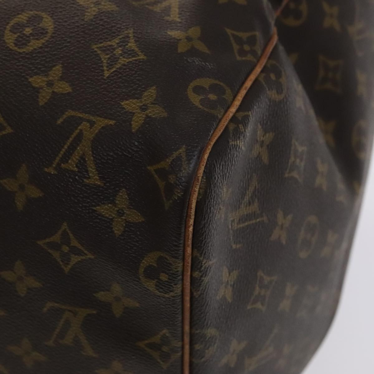 Louis Vuitton Keepall 55 Brown Canvas Travel Bag (Pre-Owned)