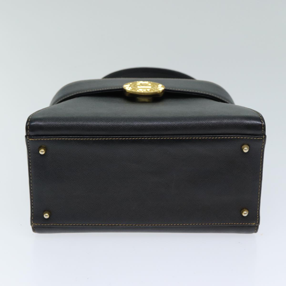 Valentino Garavani Black Leather Handbag (Pre-Owned)