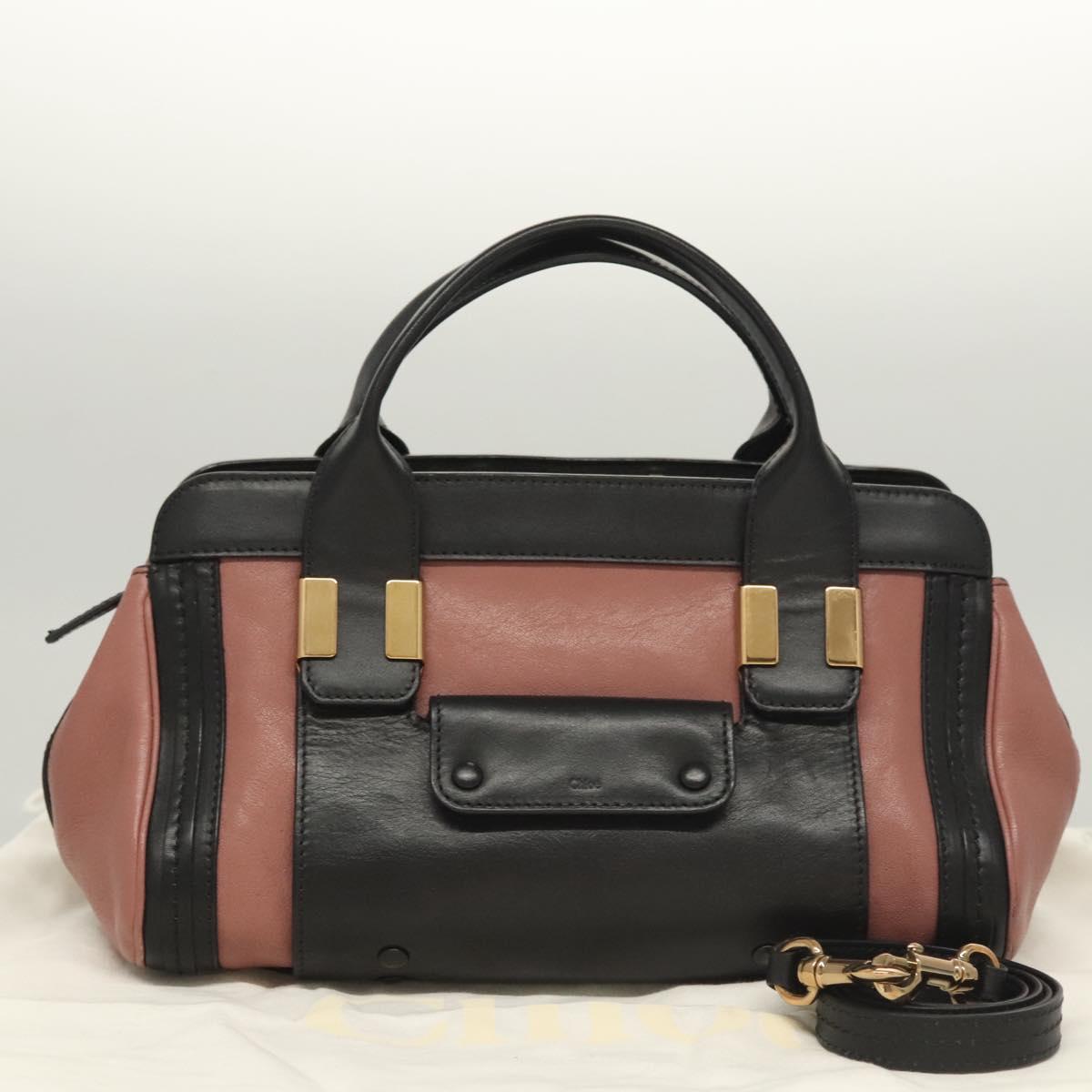 Chloé Alice Pink Leather Handbag (Pre-Owned)
