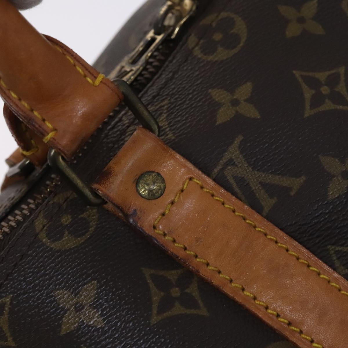 Louis Vuitton Keepall 45 Brown Canvas Travel Bag (Pre-Owned)