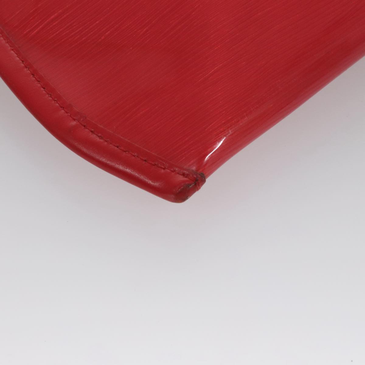 Louis Vuitton Plage Baia Red Vinyl Handbag (Pre-Owned)