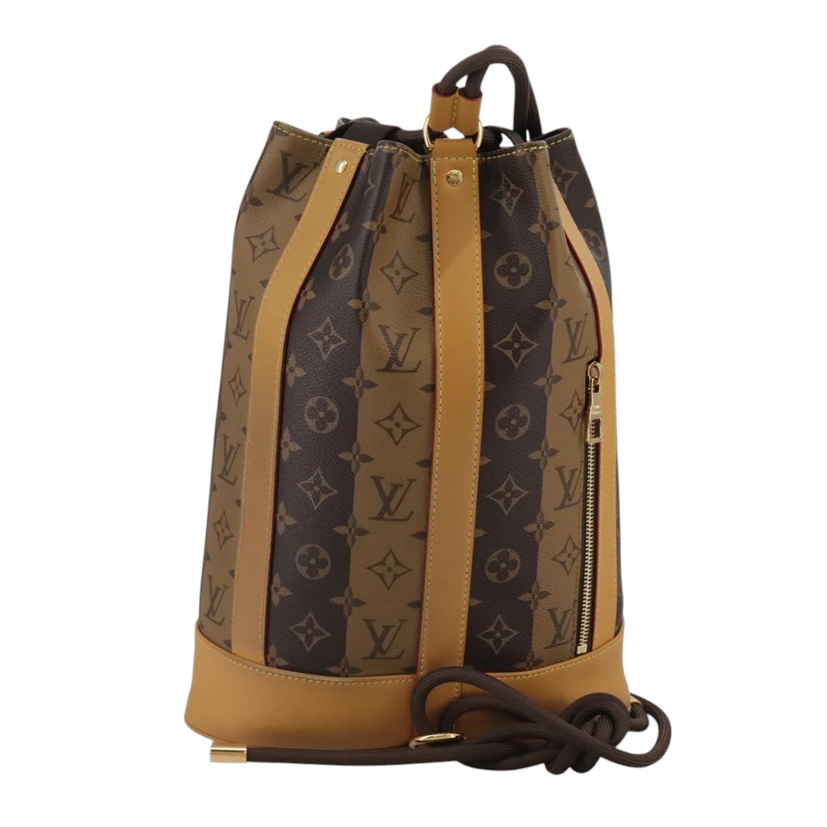 Louis Vuitton Randonnée Brown Canvas Shoulder Bag (Pre-Owned)