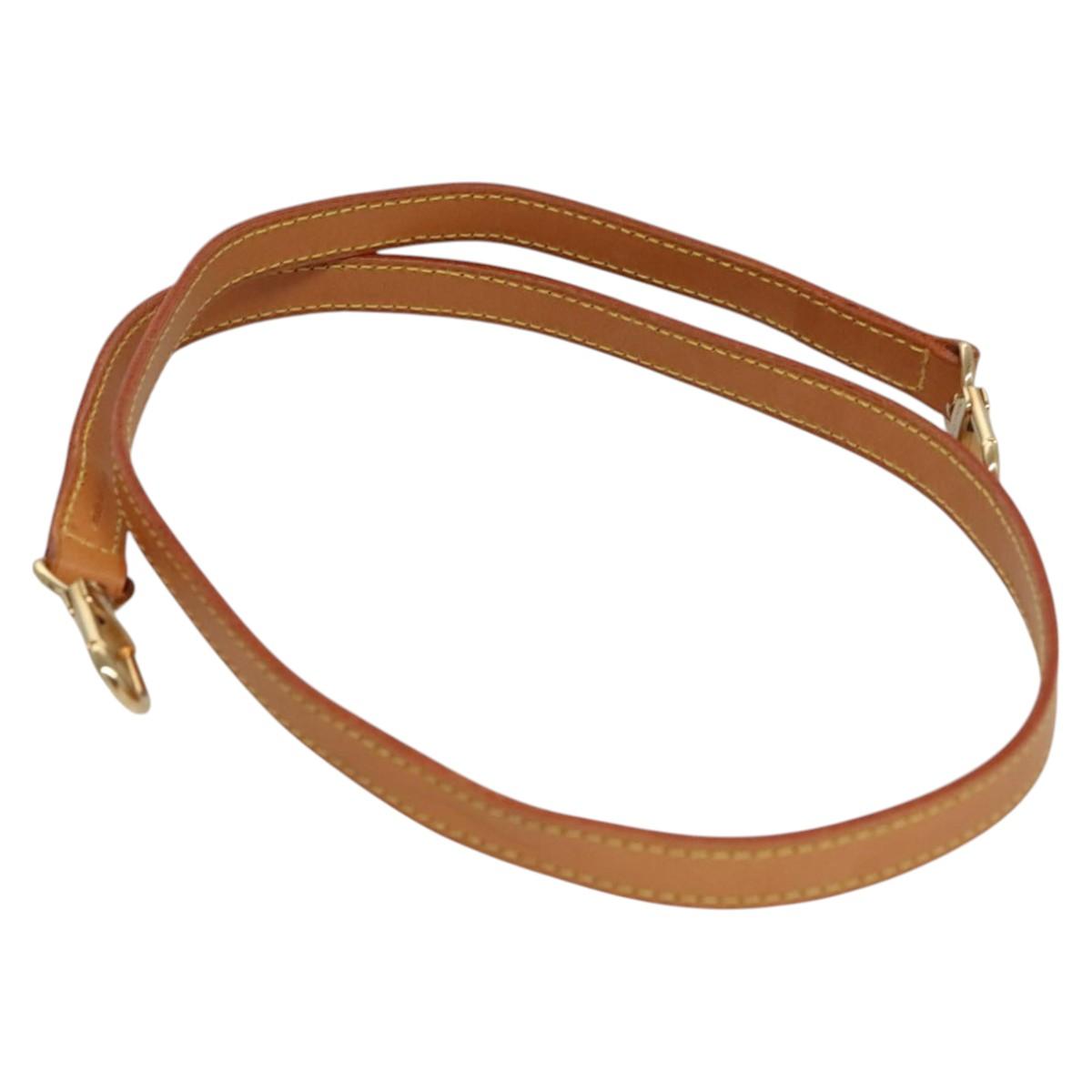 Louis Vuitton Brown Leather Bag Jewelry (Pre-Owned)
