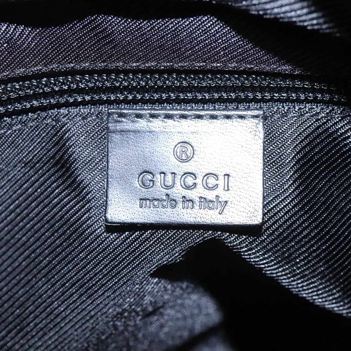 Gucci Gg Canvas Black Canvas Tote Bag (Pre-Owned)
