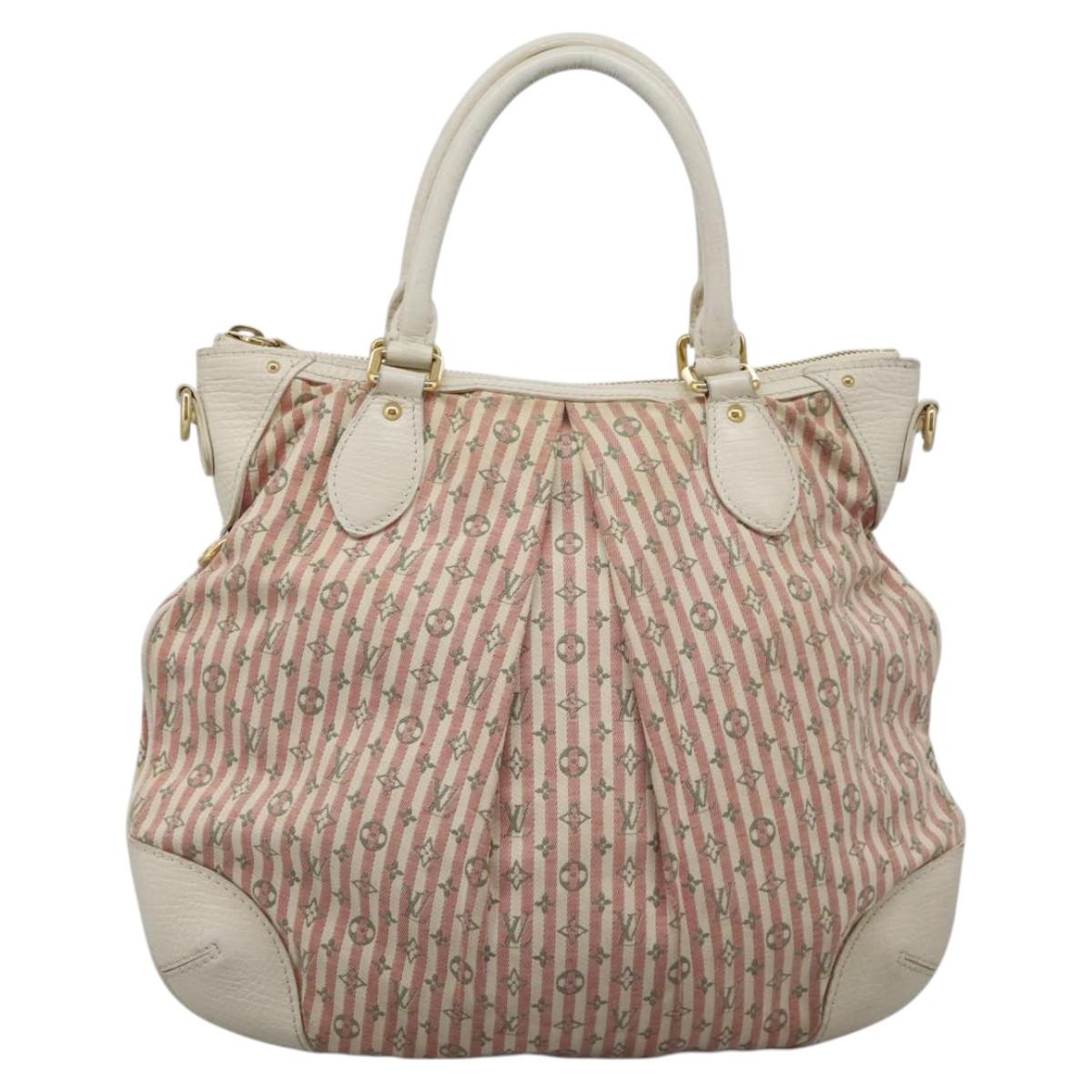 Louis Vuitton Marina Pink Canvas Shoulder Bag (Pre-Owned)