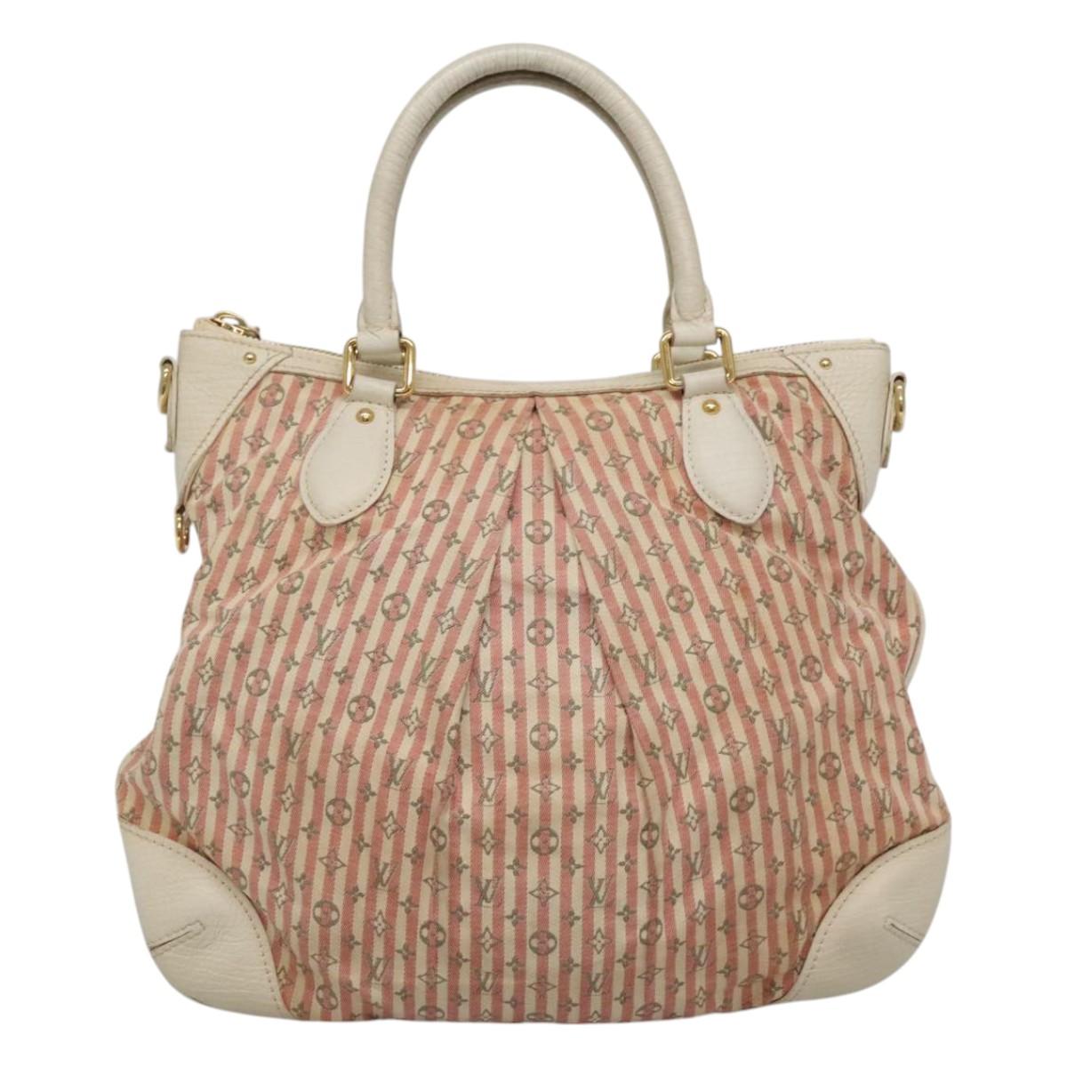 Louis Vuitton Croisette Pink Canvas Shoulder Bag (Pre-Owned)