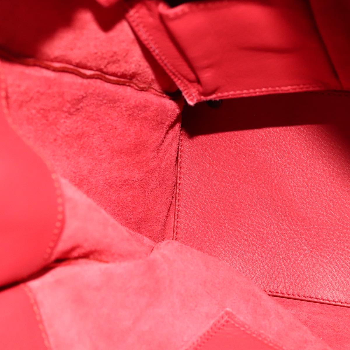 Balenciaga Papier Red Leather Tote Bag (Pre-Owned)