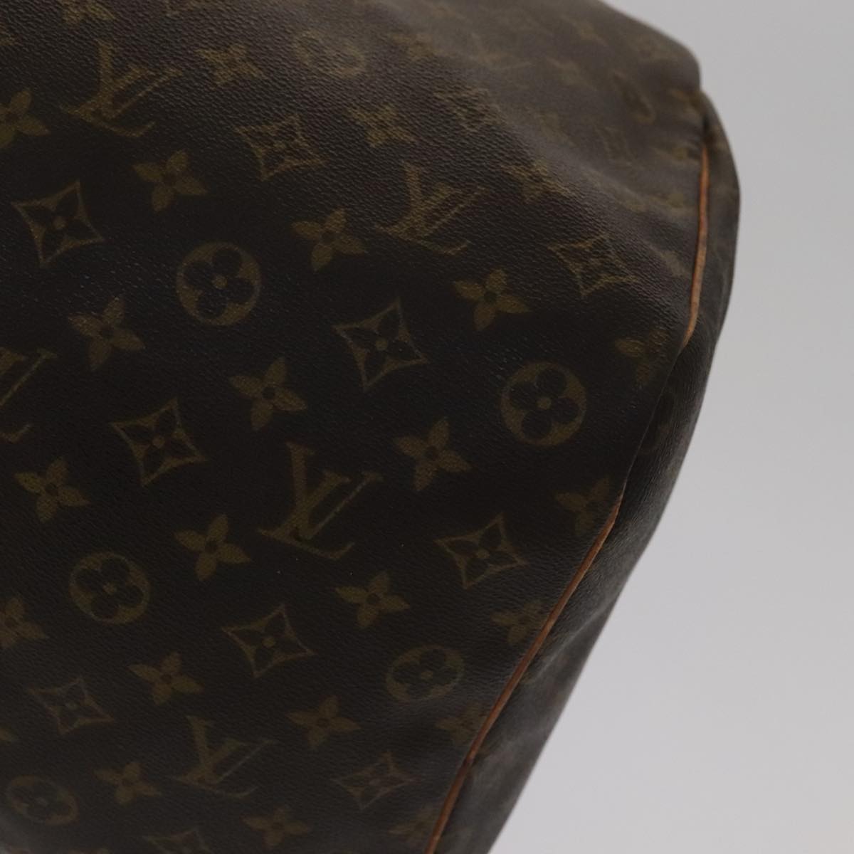 Louis Vuitton Keepall 60 Brown Canvas Travel Bag (Pre-Owned)