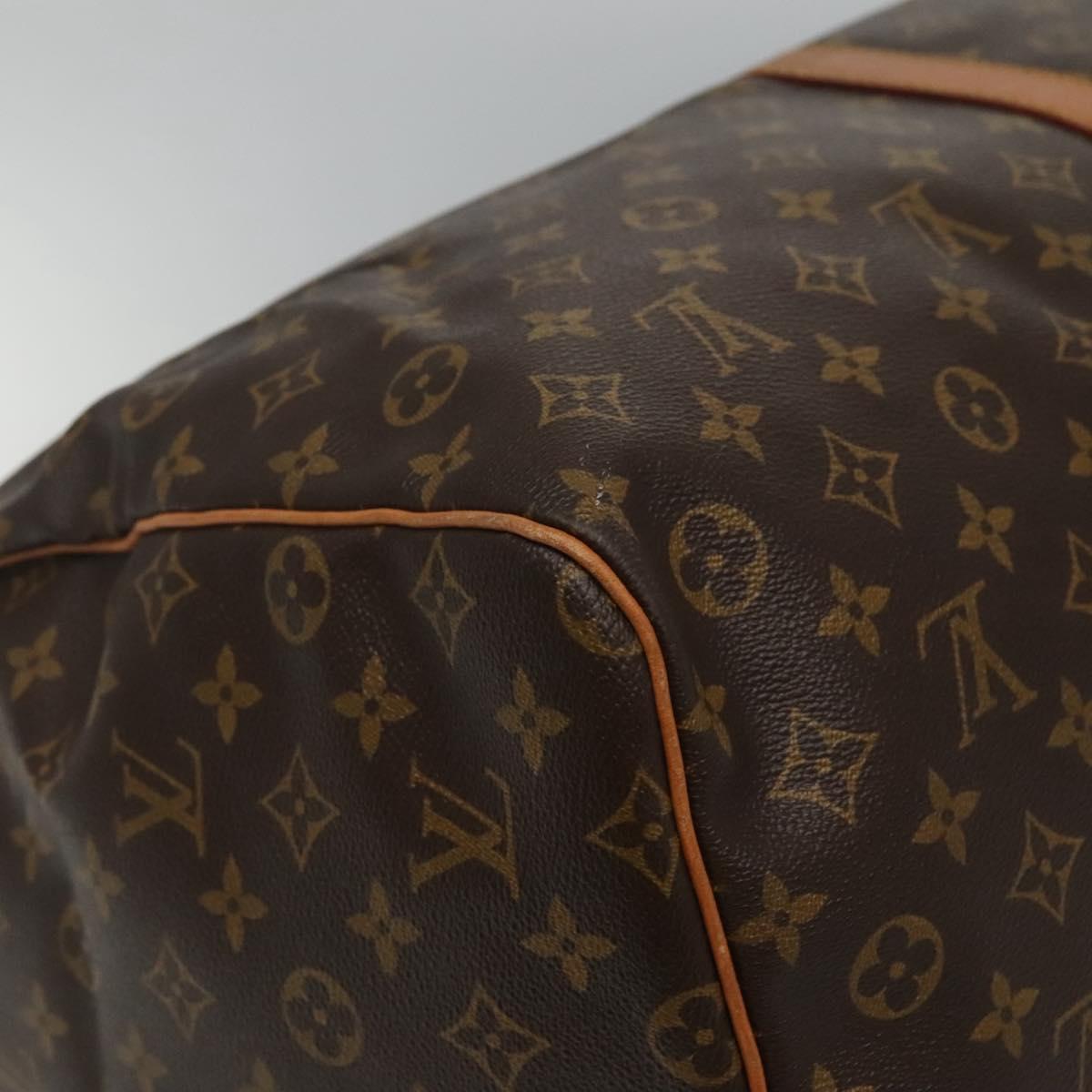 Louis Vuitton Keepall 60 Brown Canvas Travel Bag (Pre-Owned)
