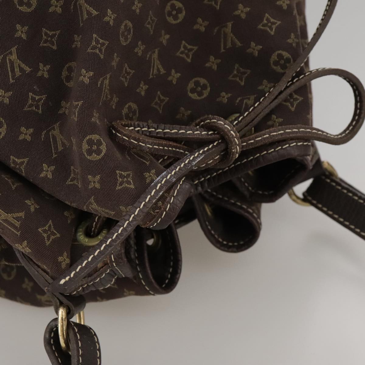 Louis Vuitton Noe Brown Canvas Shoulder Bag (Pre-Owned)