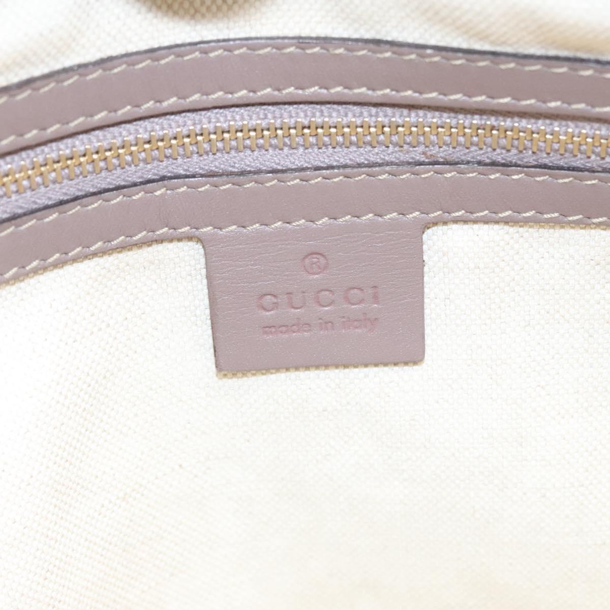 Gucci Gg Canvas Beige Canvas Tote Bag (Pre-Owned)