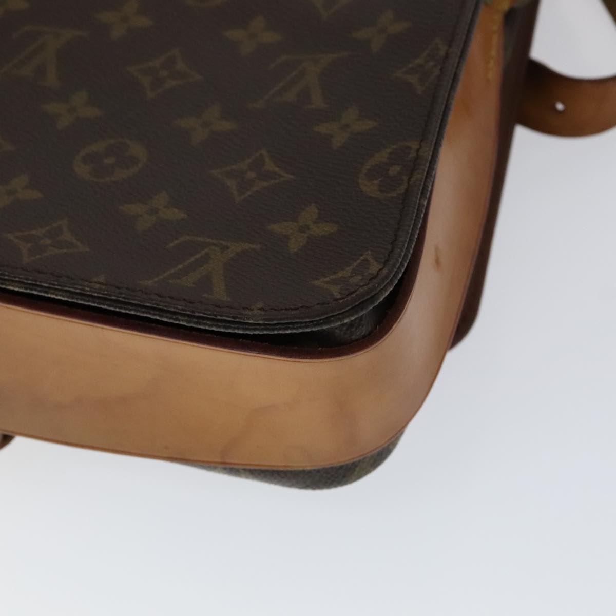 Louis Vuitton Cartouchière Brown Canvas Shoulder Bag (Pre-Owned)