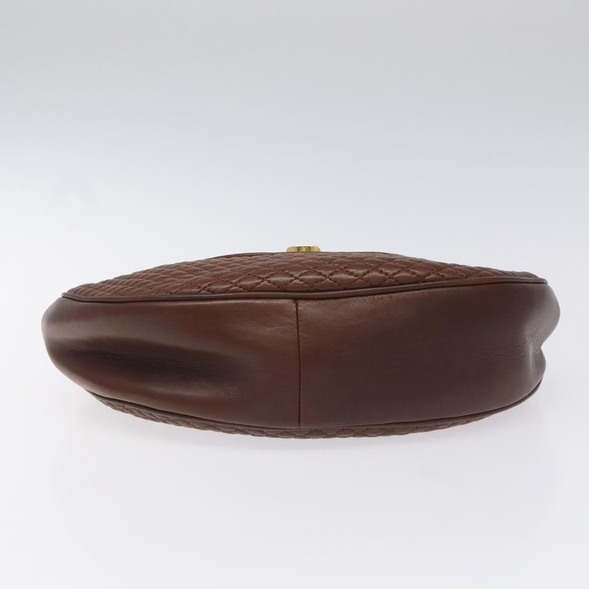 Bally Brown Leather Handbag (Pre-Owned)