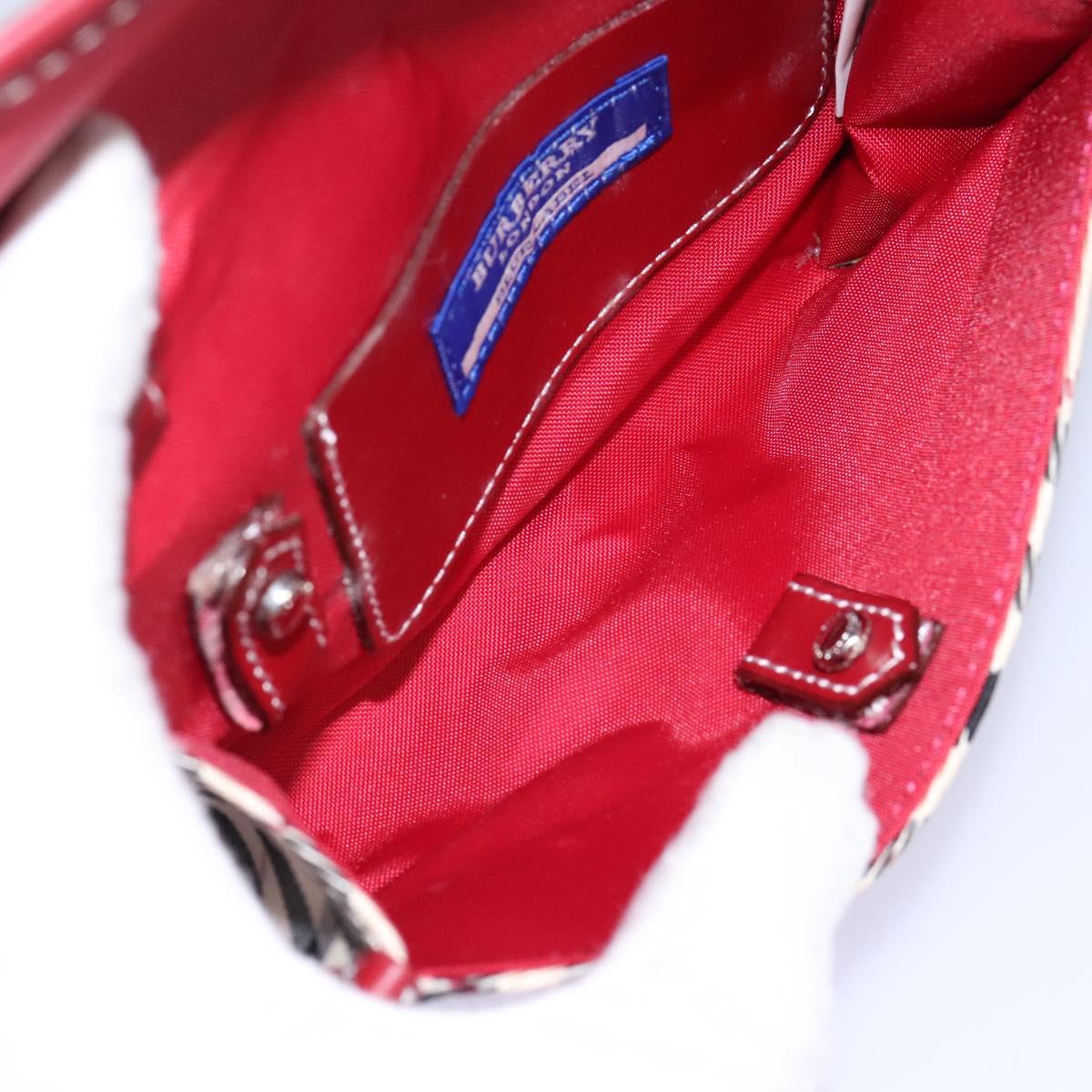 Burberry Blue Label Beige Canvas Shoulder Bag (Pre-Owned)