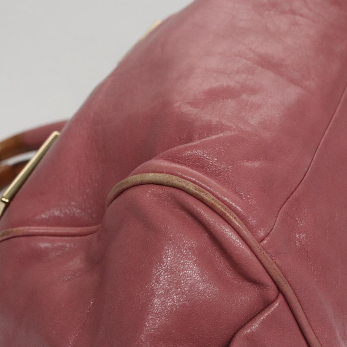 Chloé Ethel Pink Leather Handbag (Pre-Owned)