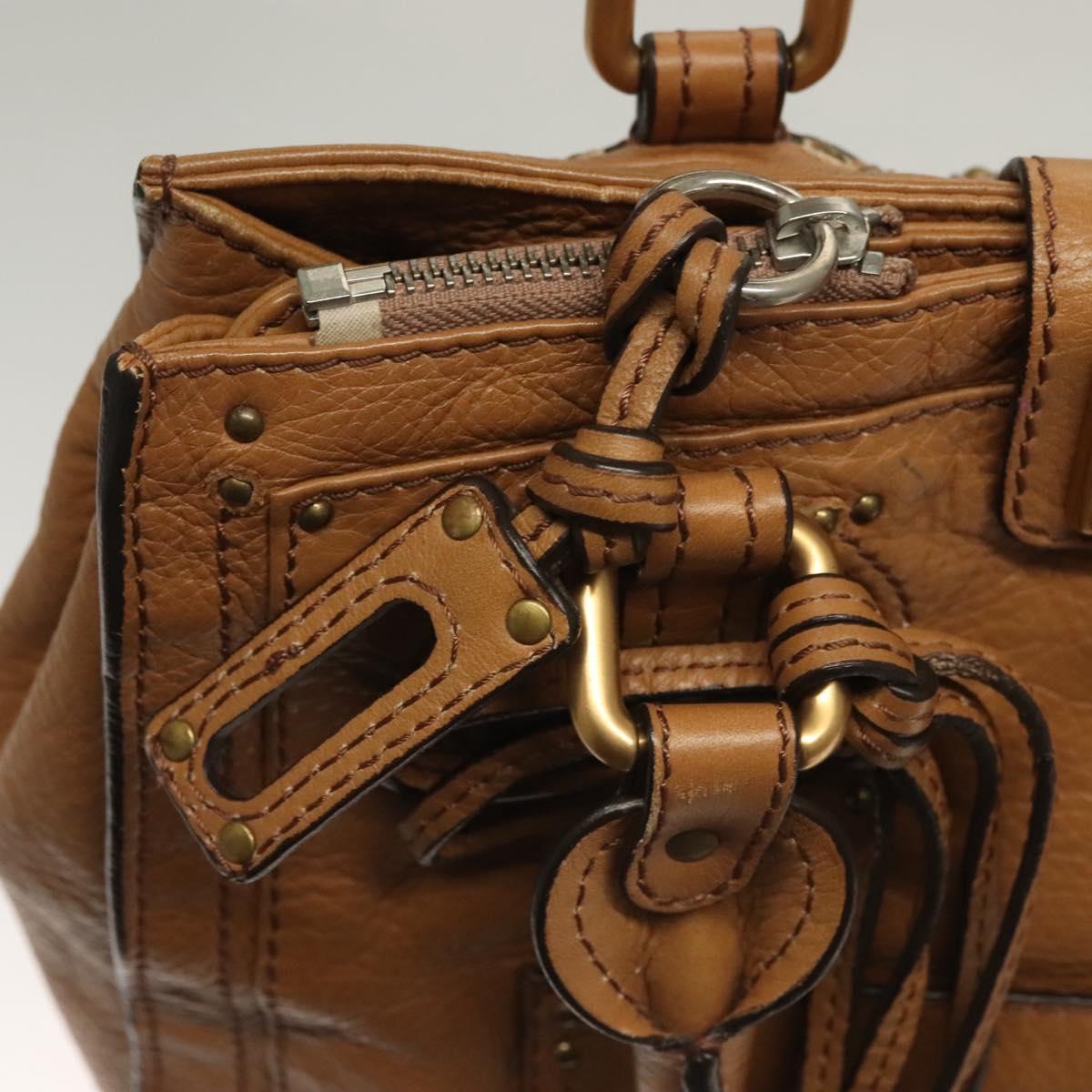 Chloé Paddington Brown Leather Handbag (Pre-Owned)
