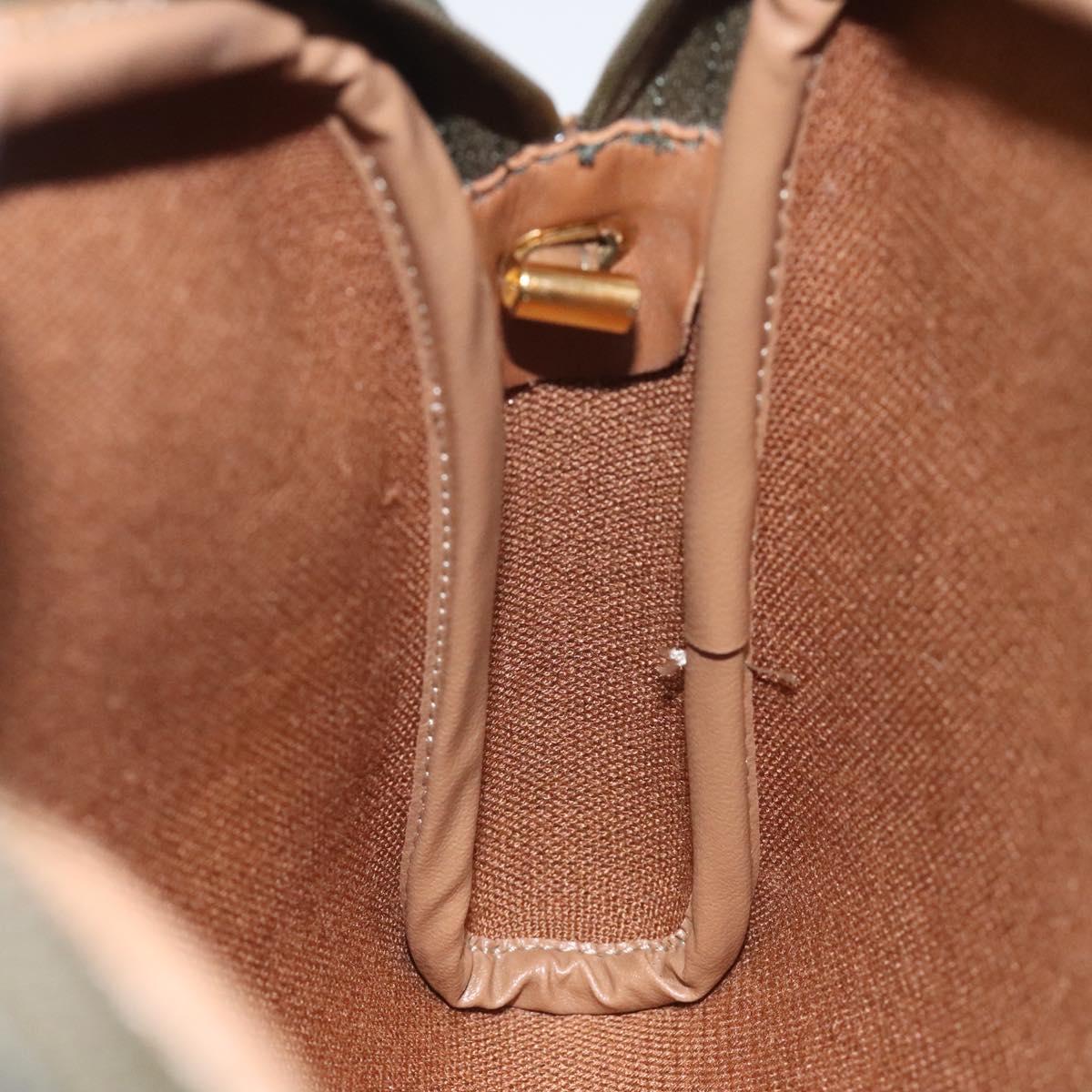 Dior Honeycomb Green Canvas Shoulder Bag (Pre-Owned)
