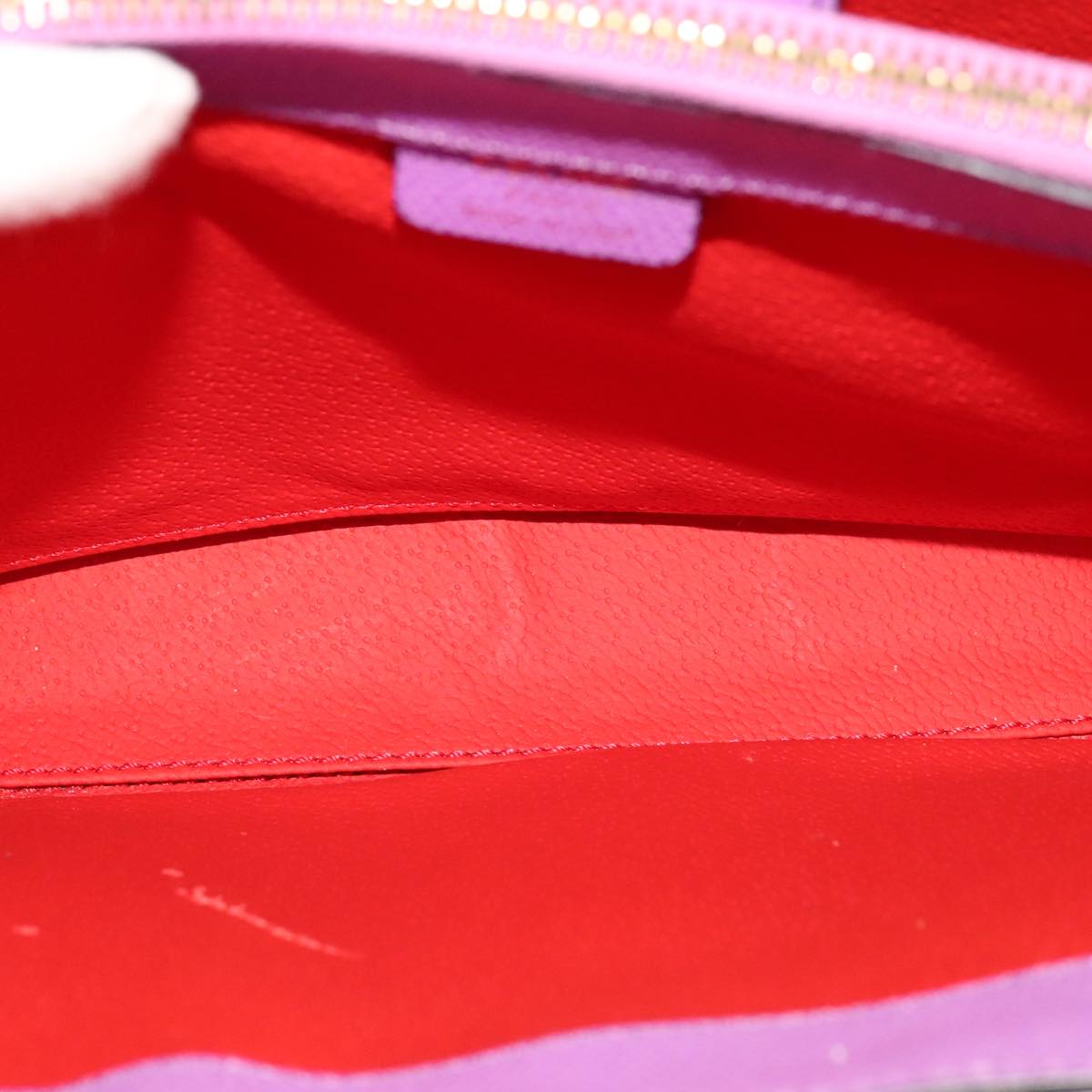 Céline Purple Leather Shoulder Bag (Pre-Owned)