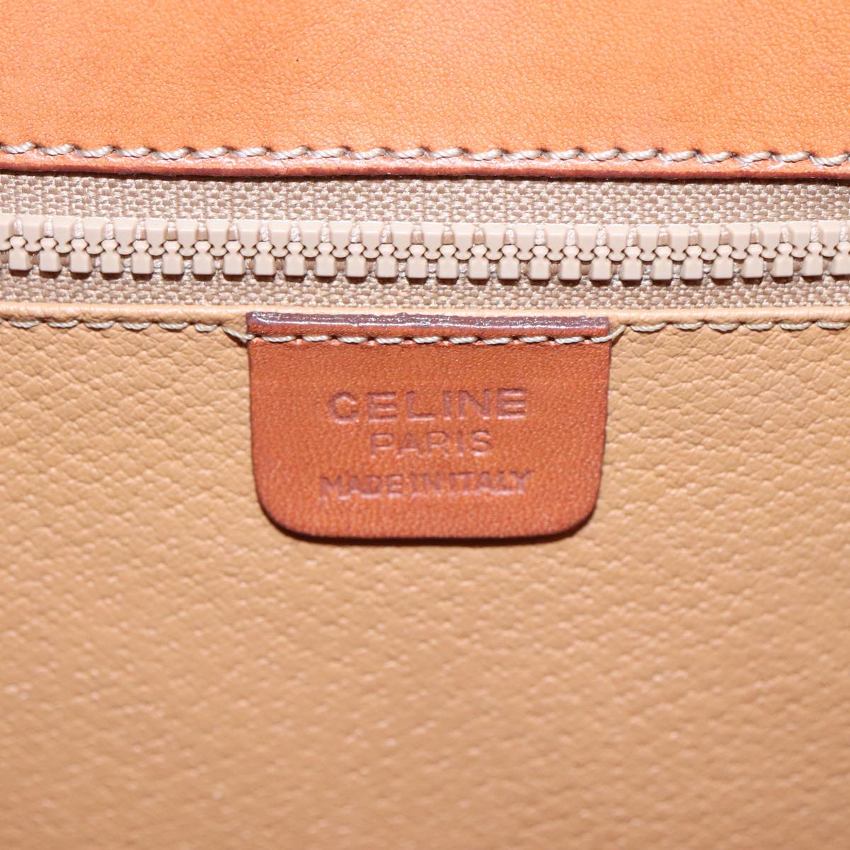 Céline Macadam Brown Canvas Shoulder Bag (Pre-Owned)