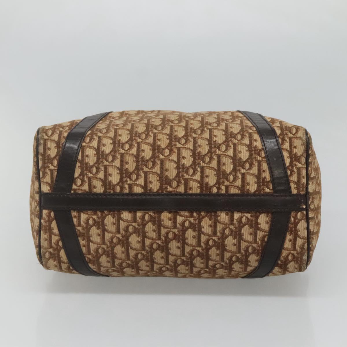Dior Trotter Brown Canvas Travel Bag (Pre-Owned)