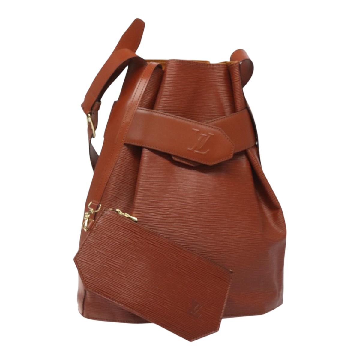 Louis Vuitton Sac D'épaule Brown Leather Shoulder Bag (Pre-Owned)