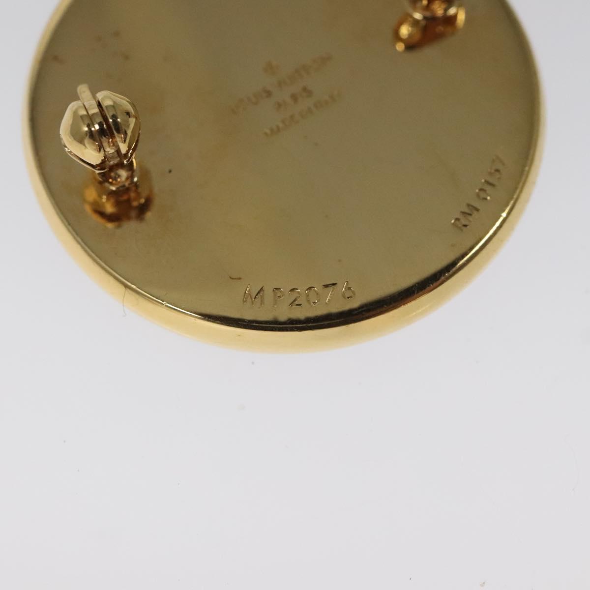 Louis Vuitton Gold Gold Plated Brooch Jewelry (Pre-Owned)