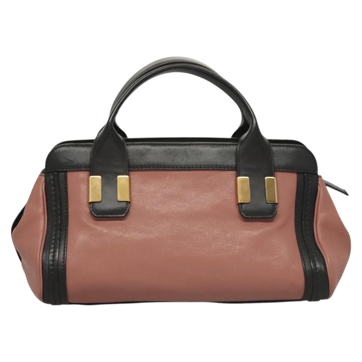 Chloé Alice Pink Leather Handbag (Pre-Owned)