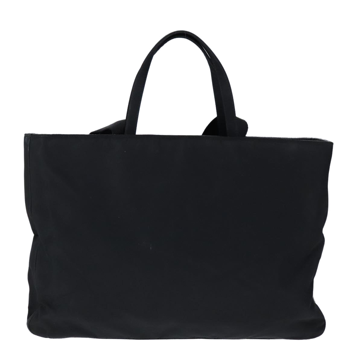 Prada Saffiano Black Synthetic Handbag (Pre-Owned)