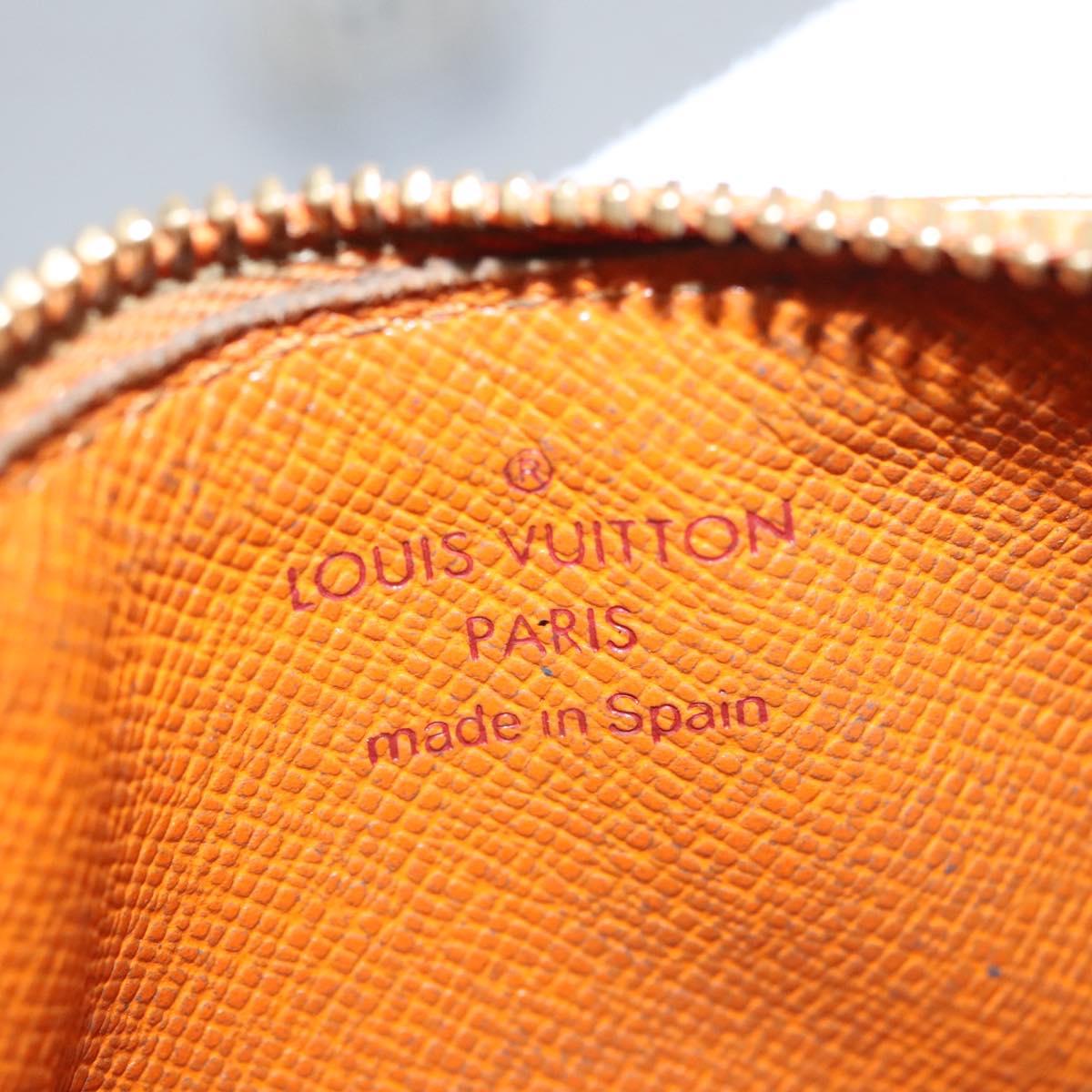 Louis Vuitton Pochette Clés Orange Leather Wallet (Pre-Owned)